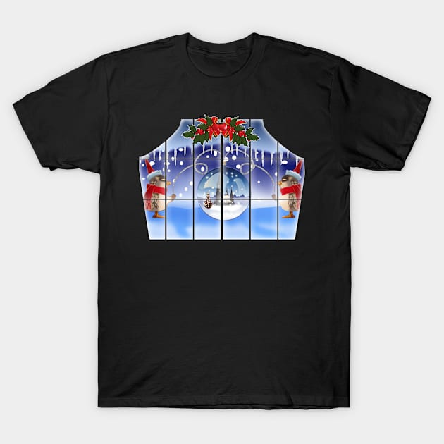 The Magical Sphere of the Ulmer Spatz T-Shirt by dave-ulmrolls